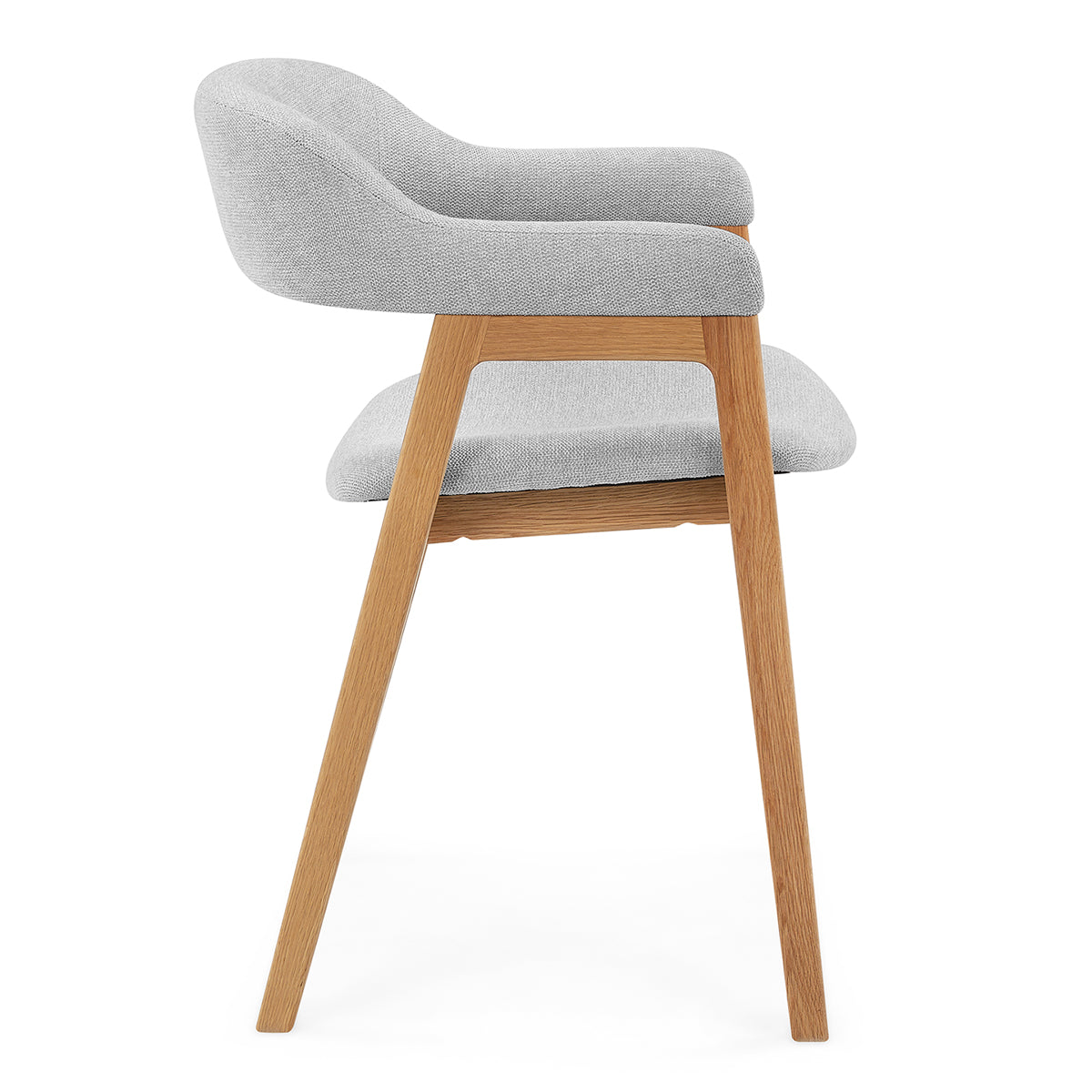 Santino Fabric Dining Arm Chair