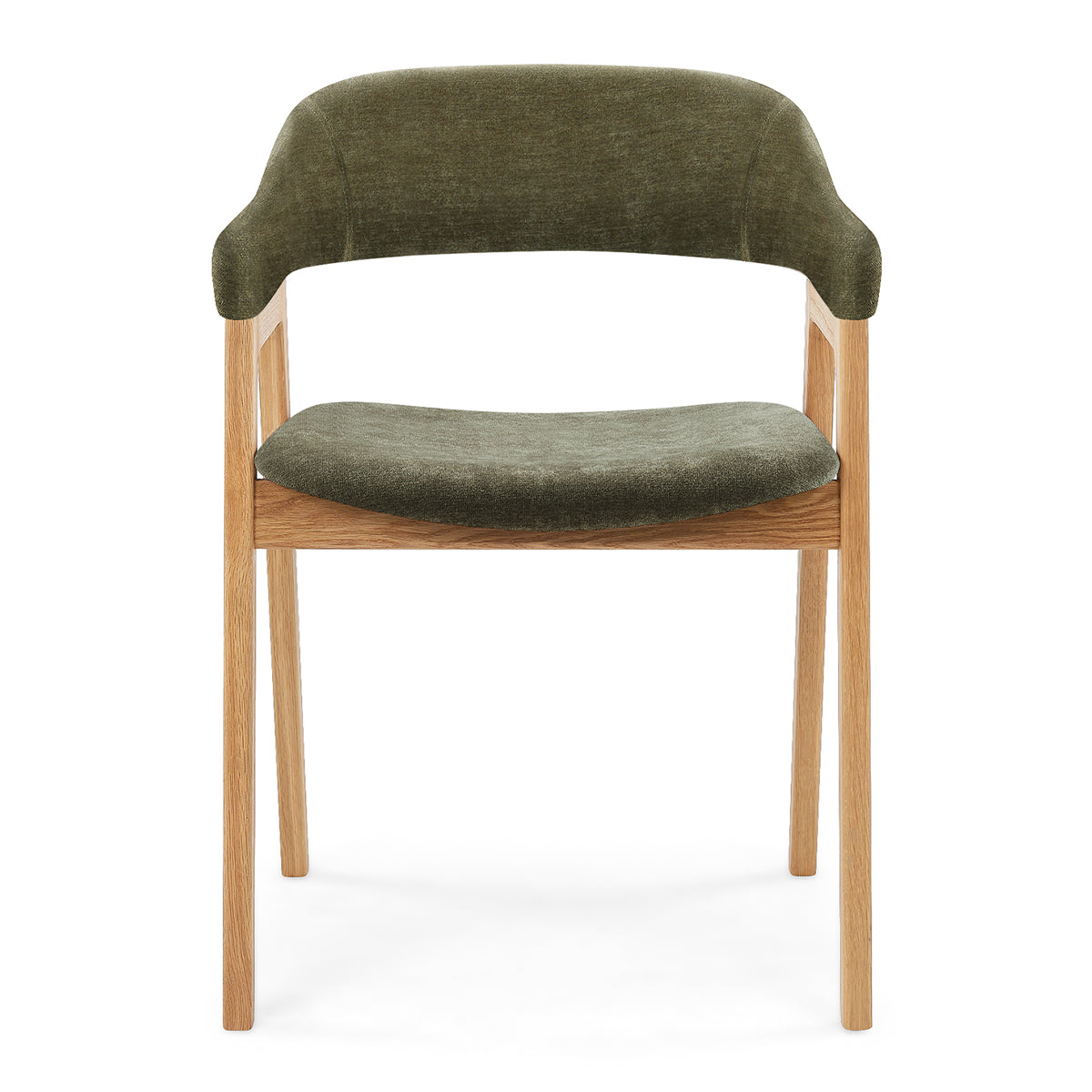 Santino Fabric Dining Arm Chair