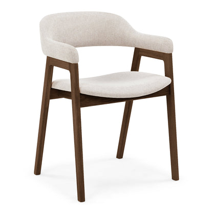 Santino Fabric Dining Arm Chair