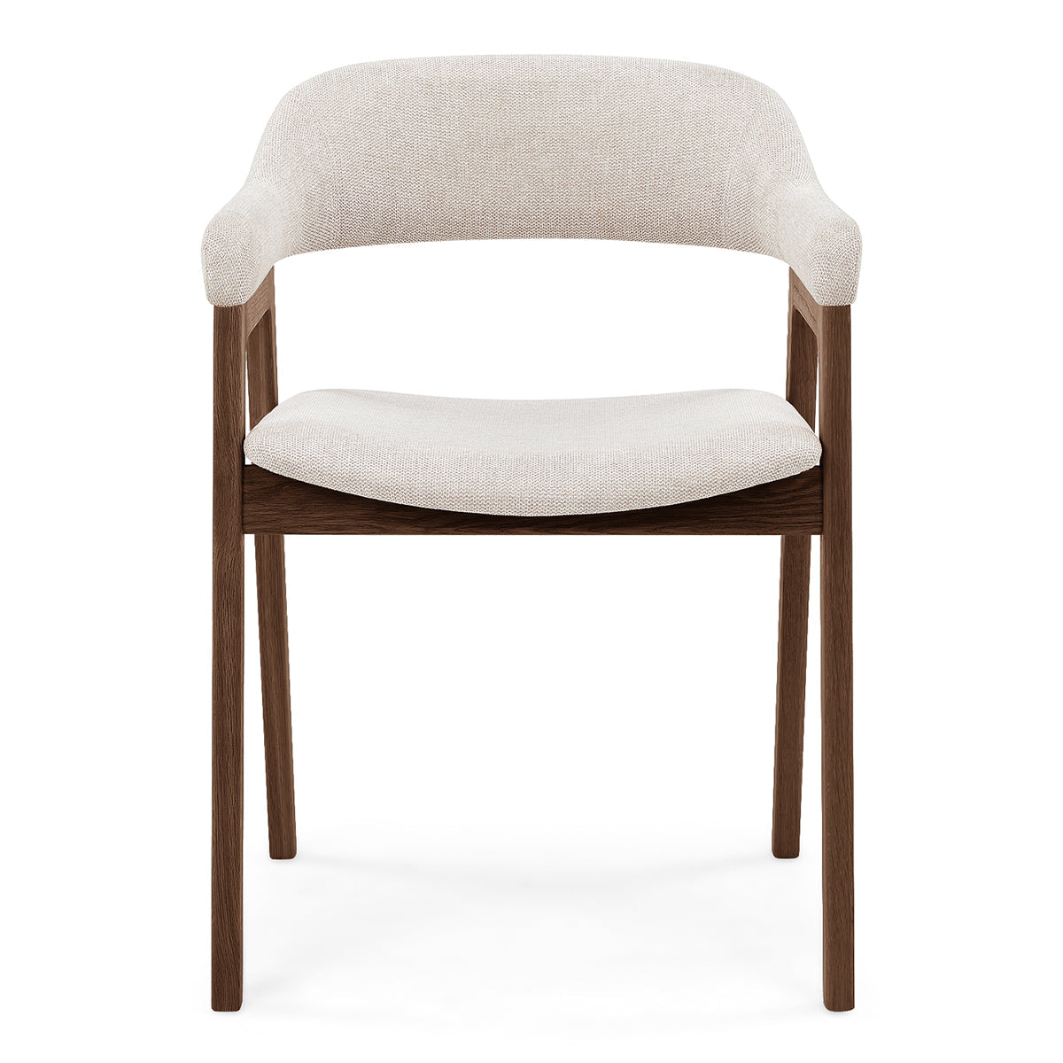 Santino Fabric Dining Arm Chair