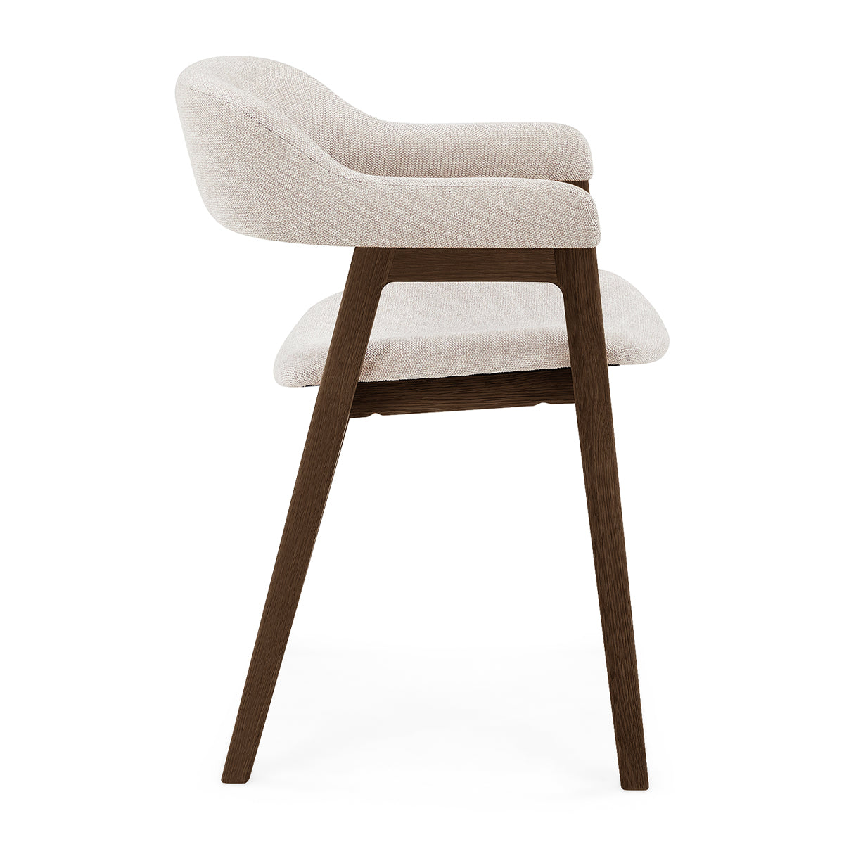 Santino Fabric Dining Arm Chair