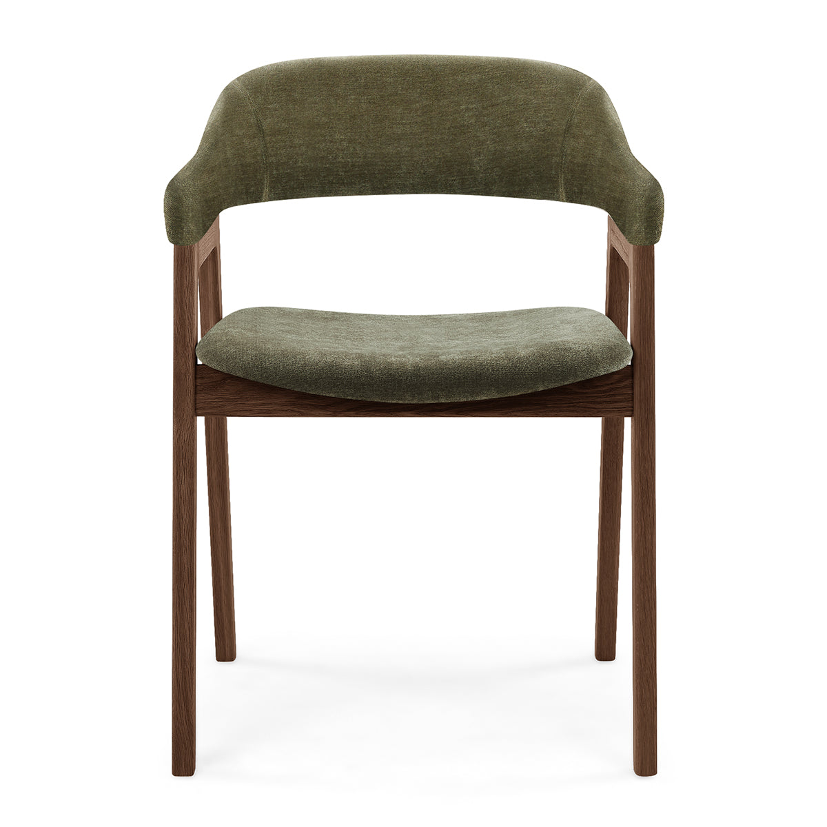 Santino Fabric Dining Arm Chair