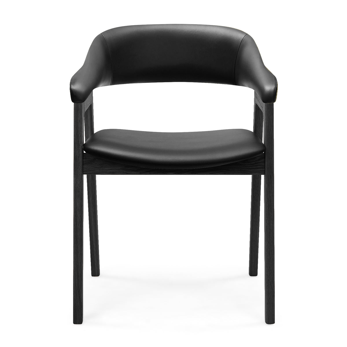 Santino Leather Dining Arm Chair