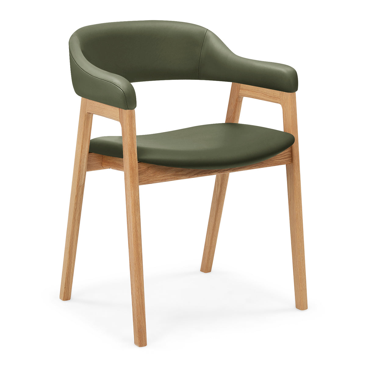 Santino Leather Dining Arm Chair