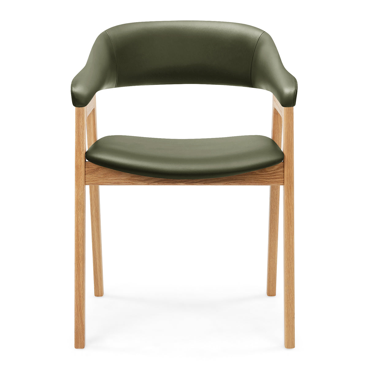 Santino Leather Dining Arm Chair