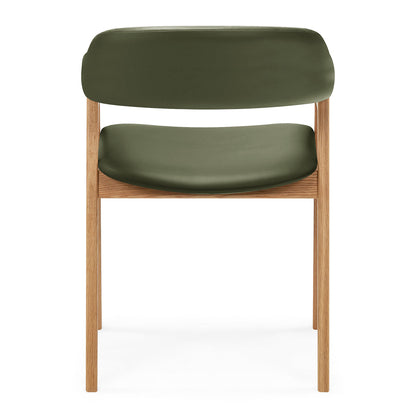 Santino Leather Dining Arm Chair