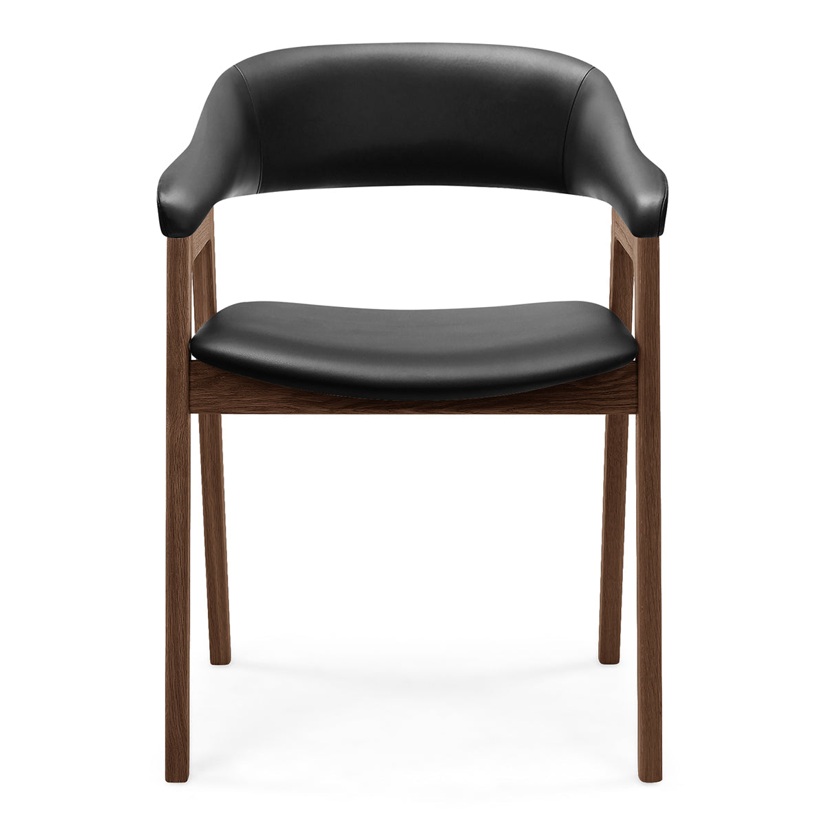 Santino Leather Dining Arm Chair
