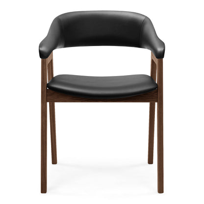 Santino Leather Dining Arm Chair