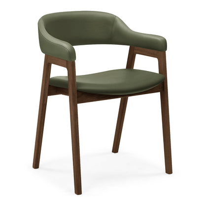 Santino Leather Dining Arm Chair