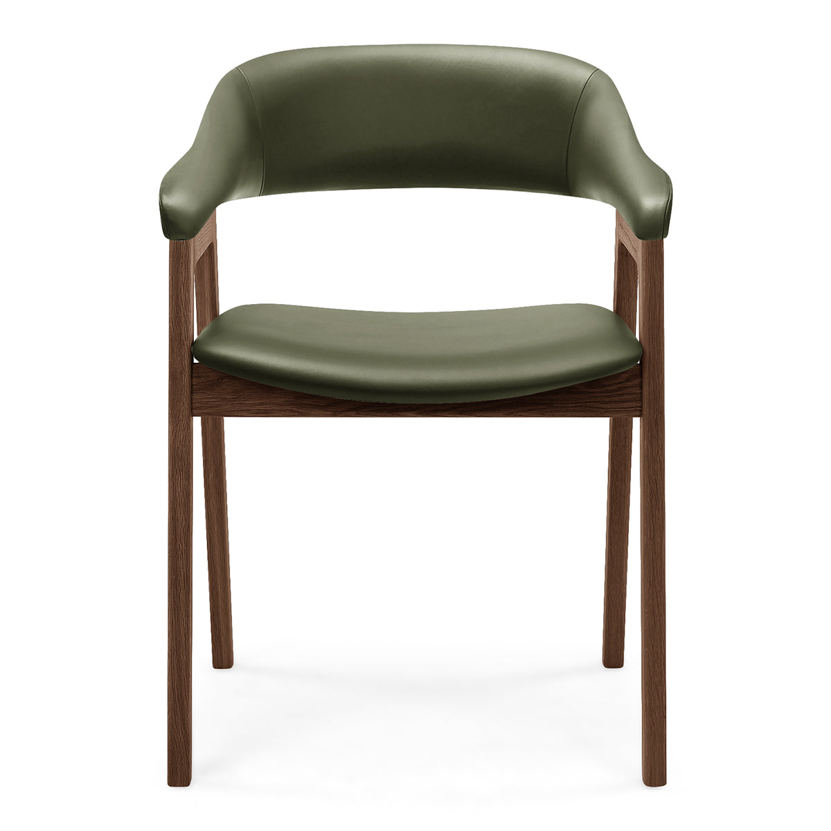 Santino Leather Dining Arm Chair