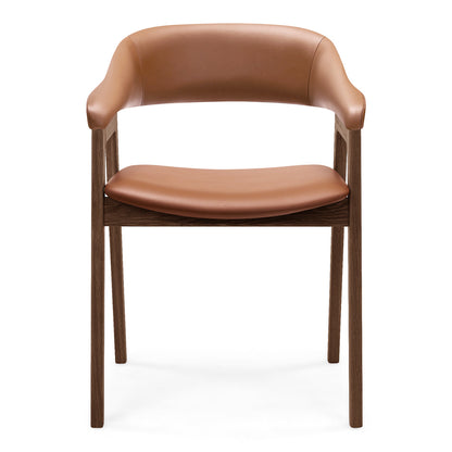 Santino Leather Dining Arm Chair