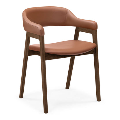 Santino Leather Dining Arm Chair