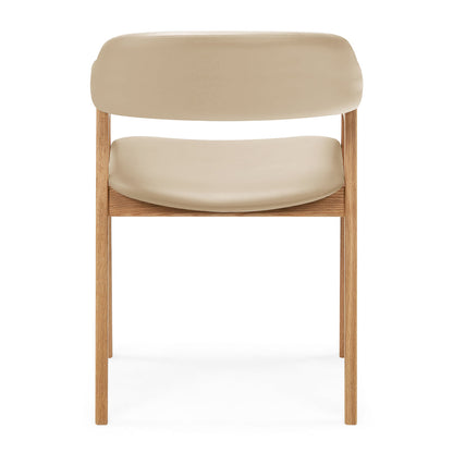 Santino Leather Dining Arm Chair