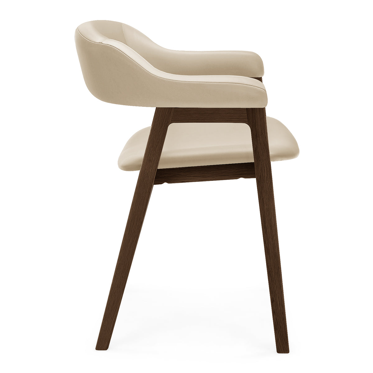 Santino Leather Dining Arm Chair