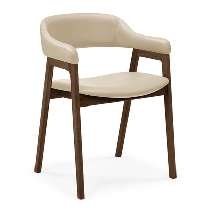 Santino Leather Dining Arm Chair