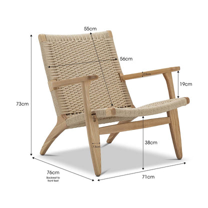 Easi Woven Rope Armchair