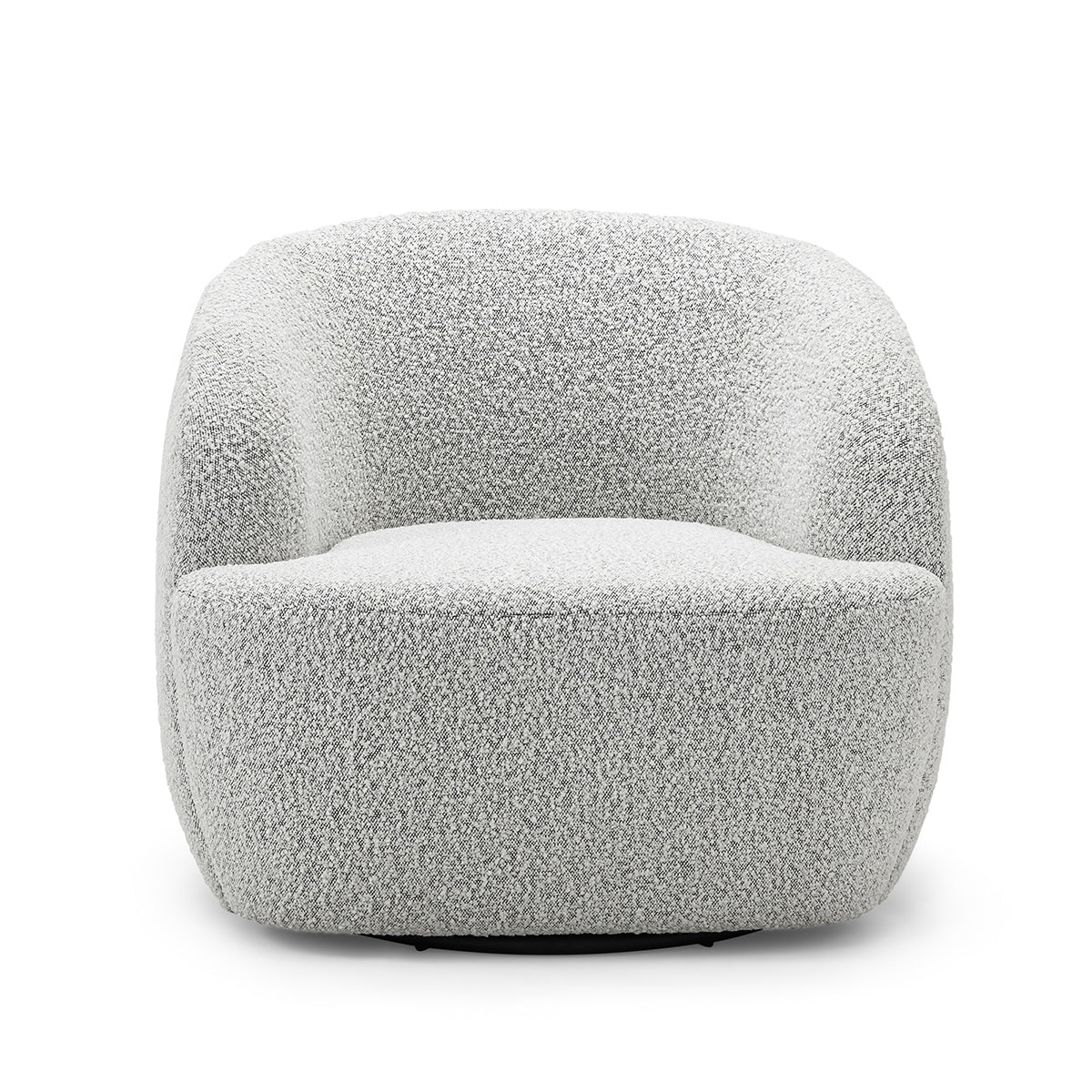 Elise Boucle Swivel Armchair