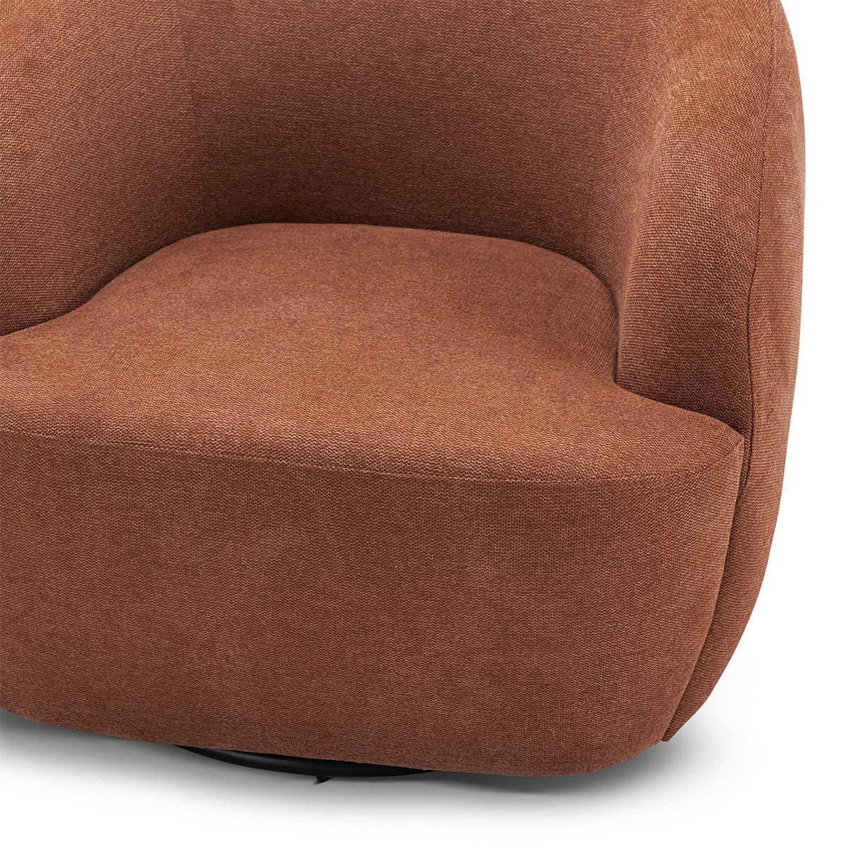Elise Fabric Swivel Armchair