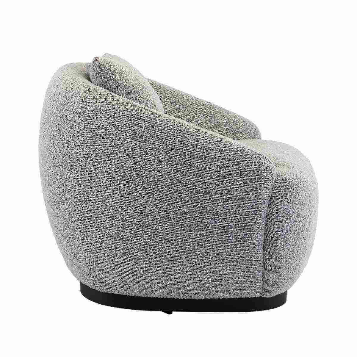 Avalon Boucle Swivel Armchair