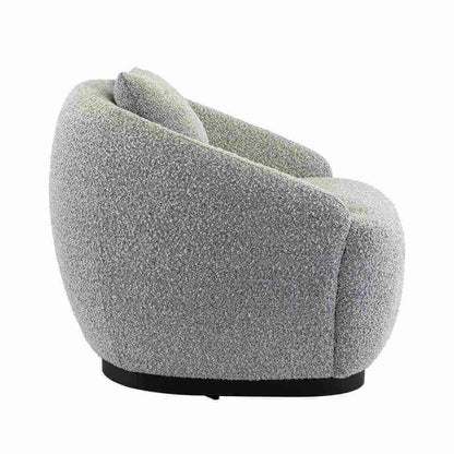Avalon Boucle Swivel Armchair