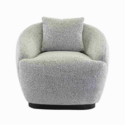 Avalon Boucle Swivel Armchair