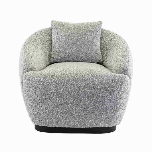 Avalon Boucle Swivel Armchair