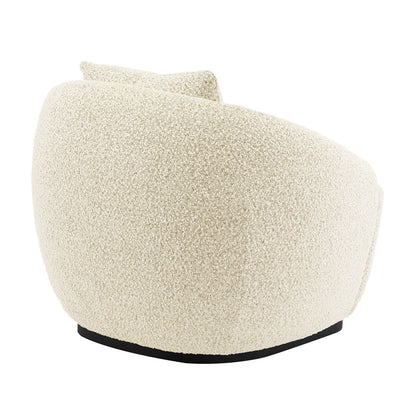 Avalon Boucle Swivel Armchair
