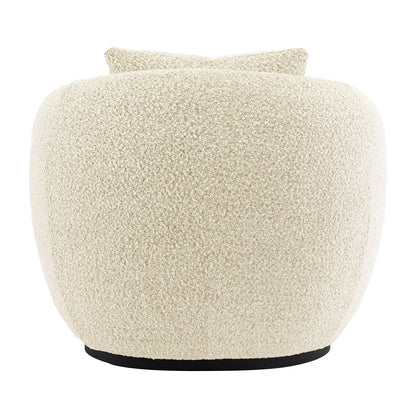 Avalon Boucle Swivel Armchair