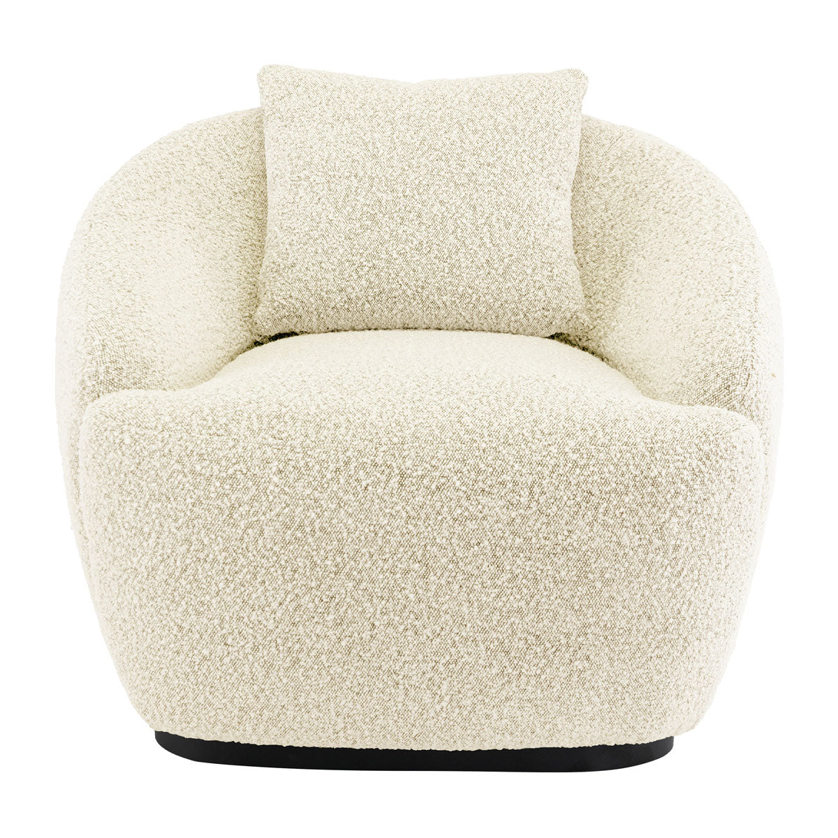 Avalon Boucle Swivel Armchair