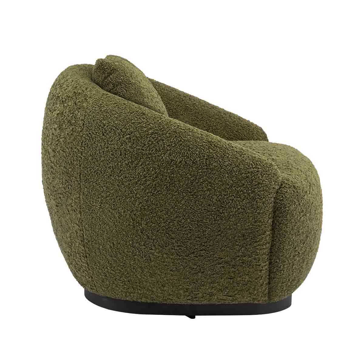 Avalon Fur Swivel Armchair