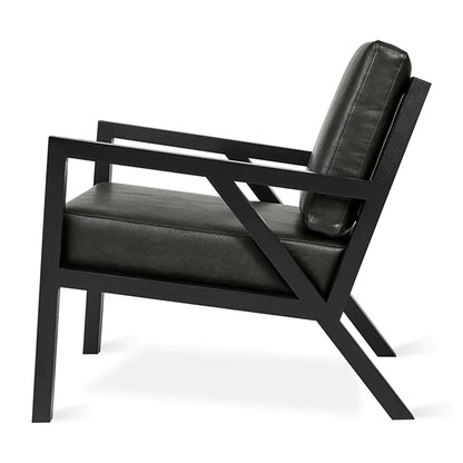 Truss Leatherette Armchair