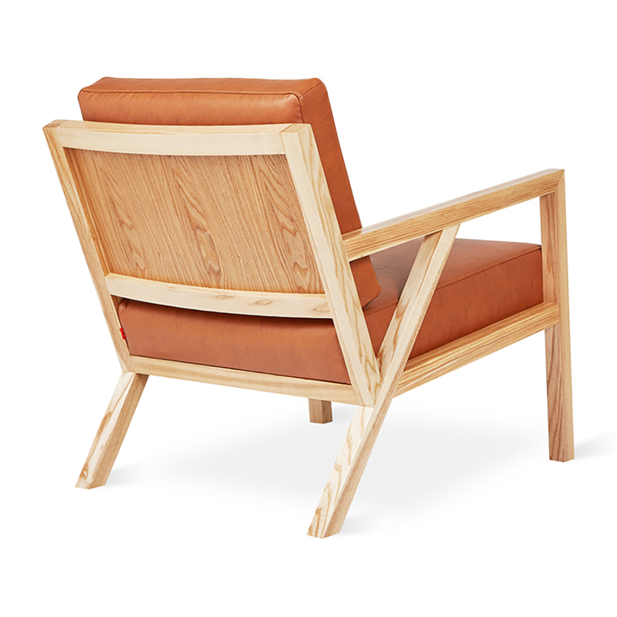 Truss Leatherette Armchair