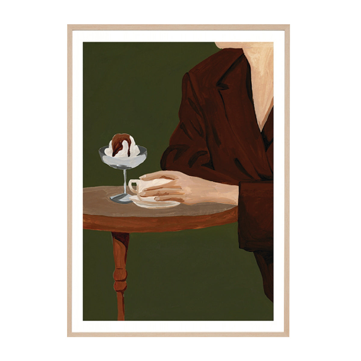 Evening Demitasse Art Print