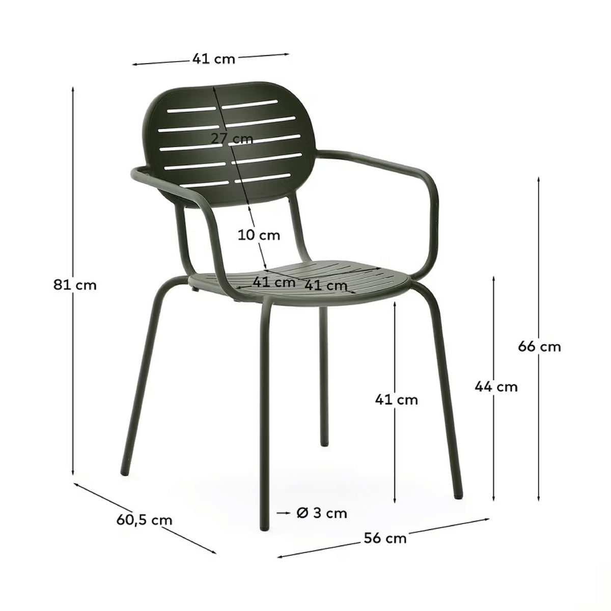Brai Outdoor Dining Armchair