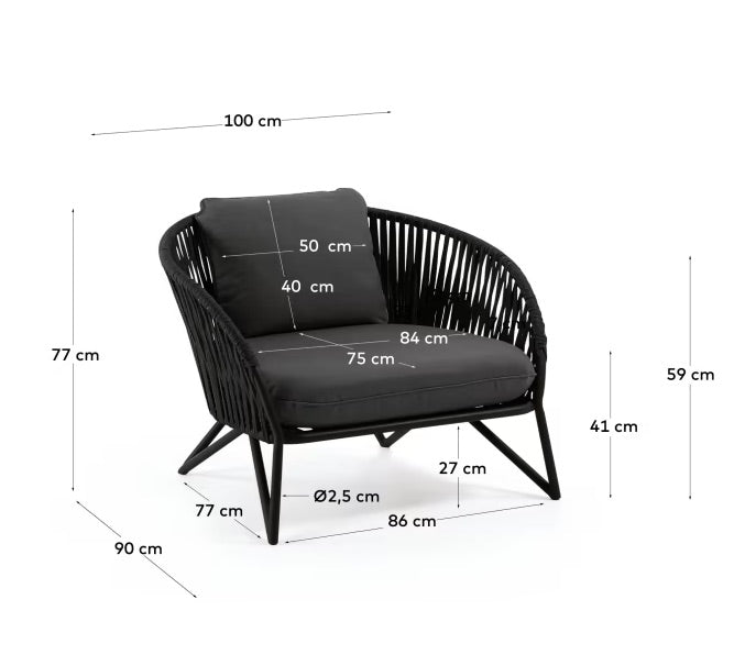 Branzie Outdoor Arm Chair