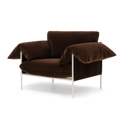 Alva Nougat Frame Armchair