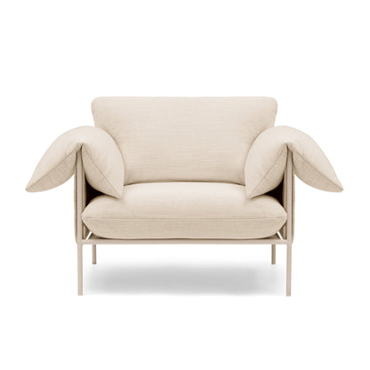 Alva Nougat Frame Armchair