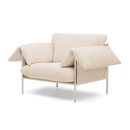 Alva Nougat Frame Armchair