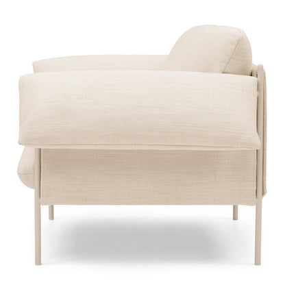 Alva Nougat Frame Armchair