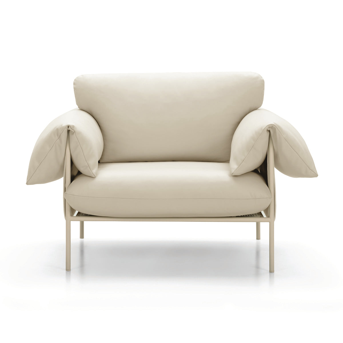 Alva Nougat Frame Armchair