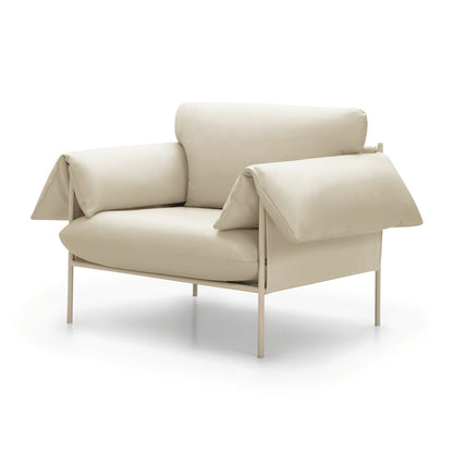 Alva Nougat Frame Armchair