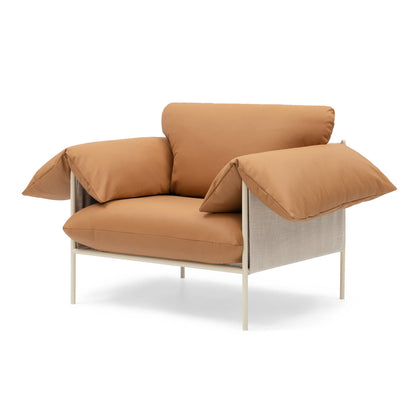 Alva Nougat Frame Armchair