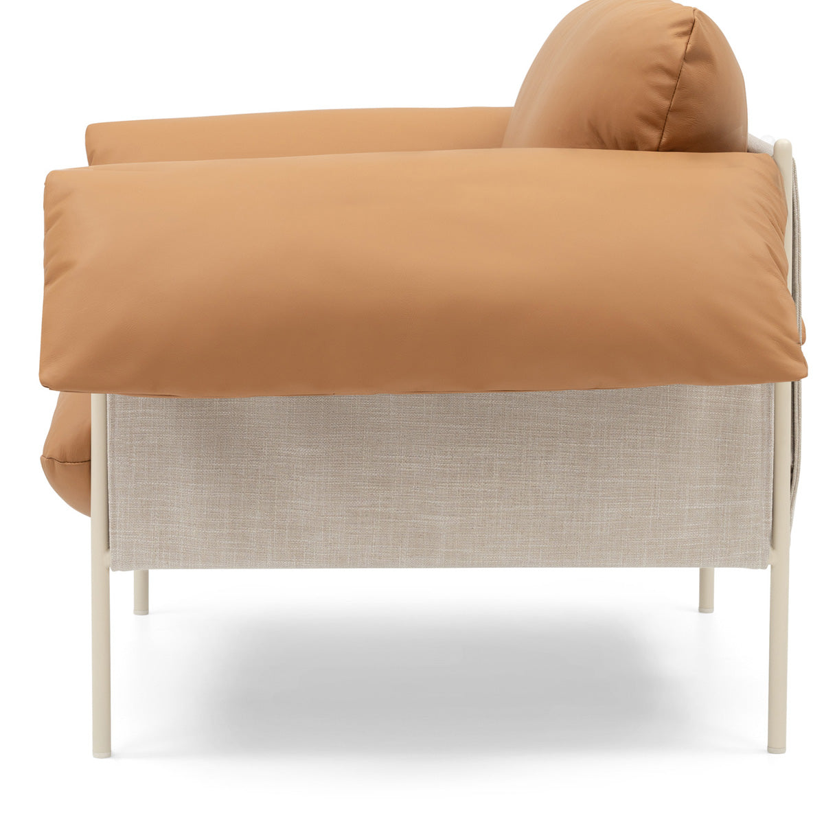 Alva Nougat Frame Armchair