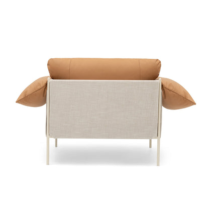 Alva Nougat Frame Armchair