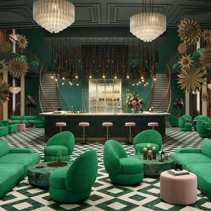 Alma Swivel Armchair