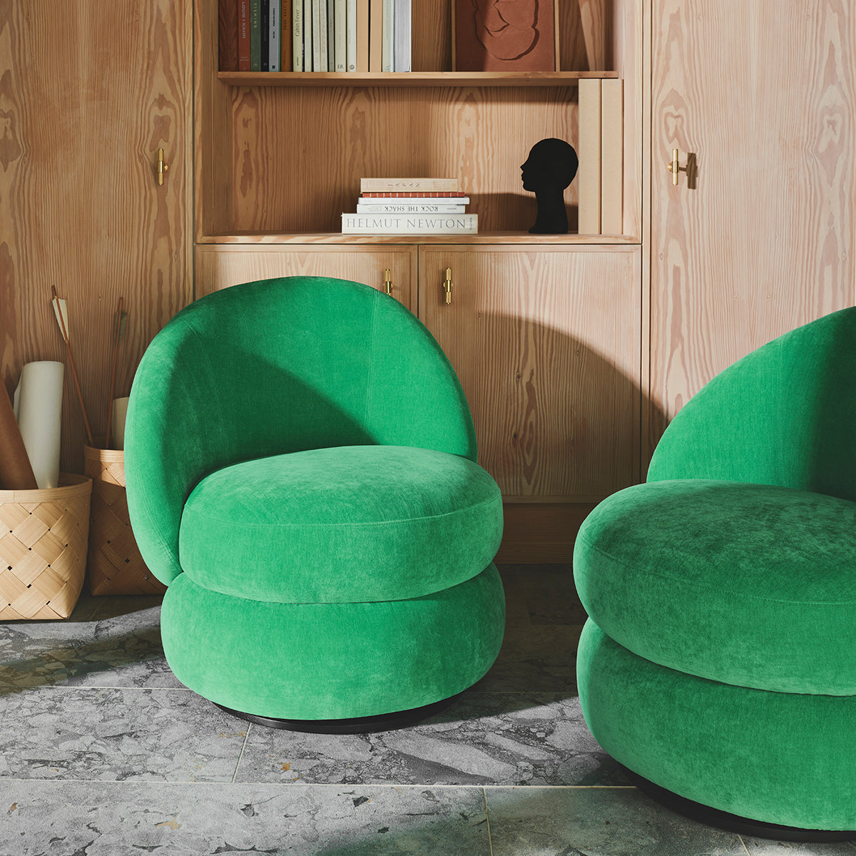 Alma Swivel Armchair