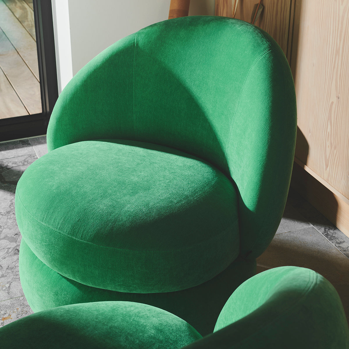 Alma Swivel Armchair