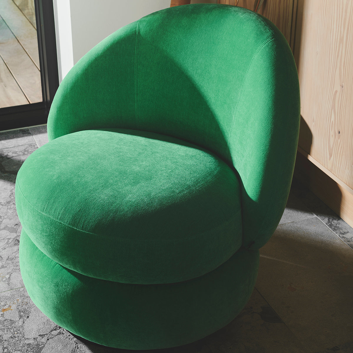 Alma Swivel Armchair