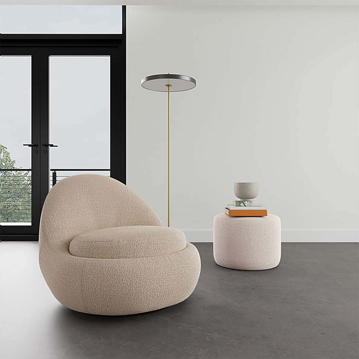 Babette Swivel Armchair