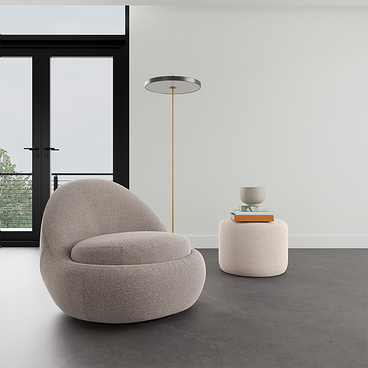 Babette Swivel Armchair